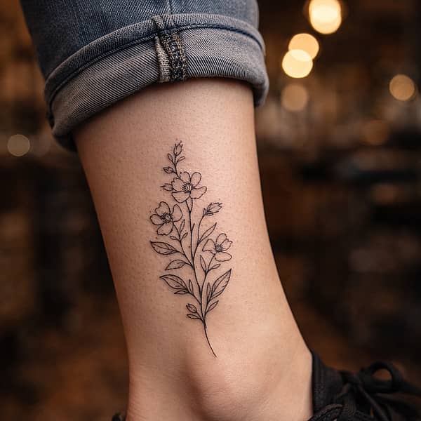 Fine line tattoo ideas with delicate outlines and subtle detail
